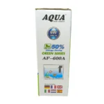 مشخصات فنی و بسته بندی فیلتر داخلی آکوا AF-600A