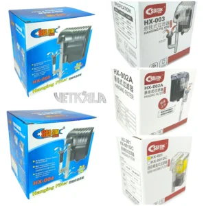 خرید انواع فیلتر آویز (هنگان) آکواریوم برند Sea Star شامل مدل‌های HX-001, HX-002A, HX-003, HX-004, HX-005