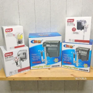 خرید انواع فیلتر آویز (هنگان) آکواریوم برند Sea Star شامل مدل‌های HX-001, HX-002A, HX-003, HX-004, HX-005